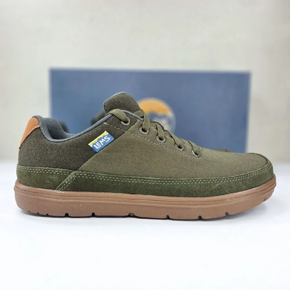 Lems Chillum Spruce Olive Green Minimalist Shoes Men’s 8 Women's 9.5 302-080M